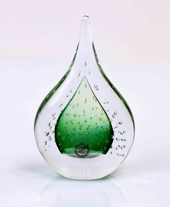 Loranto + Druppel plat klein, groen